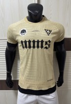 25-26 PSG Earthy Yellow Co-Signed Version Player Version Soccer Jersey 1:1 Thai Quality