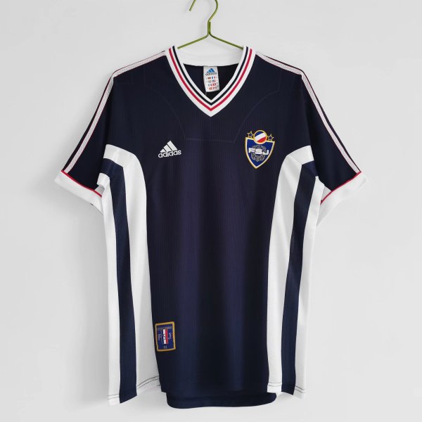 1998 Yugoslavia Home Retro Soccer Jersey