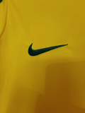 1998 Brazil Home Retro Soccer Jersey*耐克标无蓝边