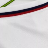 1982 England Home White Retro Soccer Jersey