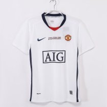 2008-2009 Man Utd Away Retro Soccer Jersey