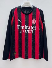 25-26 ACM Home Long Sleeve Soccer Jersey (长袖)