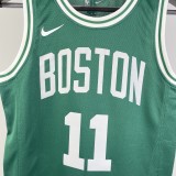 2023 CELTICS IRVING #11 Green Top Quality Hot Pressing Kids NBA Jersey