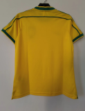 1998 Brazil Home Retro Soccer Jersey*耐克标无蓝边