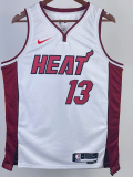 22-23 HEAT ADEBAYO #13 White Top Quality Hot Pressing NBA Jersey