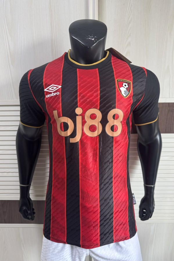 25-26 Bournemouth Home Player Version Soccer Jersey
