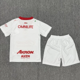 25-26 Chivas Away Kids Soccer Jersey 1:1 Thai Quality