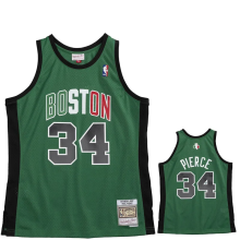 CELTICS PIERCE #34 Green Italian Game Edition Top Quality Hot Pressing NBA Jersey