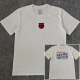 25-26 BAR White High Quality Casual T-Shirt #圆领红标