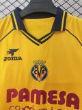 26-27 Villarreal Retro Version Fans Soccer Jersey