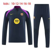 25-26 BAR High Quality Kids Half Pull Tracksuit