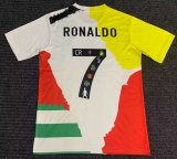 25-26 RONALDO #7 Special Edition Fans Soccer Jersey*黄白衣领