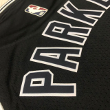 22-23 SA Spurs PARKER #9 Black Top Quality Hot Pressing NBA Jersey (Retro Logo)