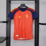 2026 World Cup Spain Home Women Player Version Soccer Jersey (女)