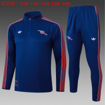 25-26 ARS High Quality Kids Half Pull Tracksuit
