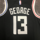 22-23 Clippers GEORGE #13 Black City Edition Top Quality Hot Pressing NBA Jersey