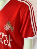 1984-1985 FC Köln Home Retro Soccer Jersey