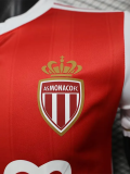 25-26 Monaco Home Player Version Soccer Jersey