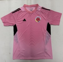 25-26 Colombia Pink GoalKeeper Fans Soccer Jersey