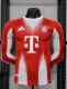 25-26 Bayern Home Long Sleeve Player Version Soccer Jersey (长袖球员)