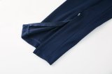 25-26 High Quality Half Pull Tracksuit—Navy blue 藏蓝色