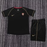 2006 Portugal Away Retro Kids Soccer Jersey