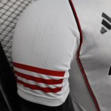 25-26 River Plate Home Player Version Soccer Jersey*带广告