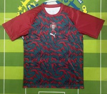26-27 Portugal Red Training Shirts