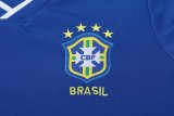 1997 Brazil Away Retro Kids Soccer Jersey