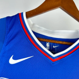 22-23 CLIPPERS HARDEN #1 Blue Top Quality Hot Pressing NBA Jersey