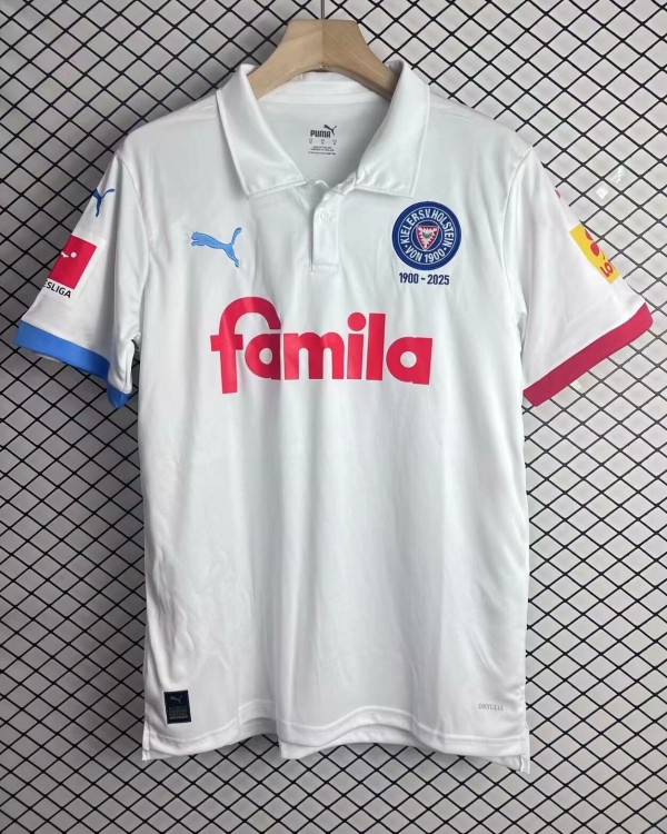 25-26 Holstein Kiel 125th Commemorative Edition Fans Soccer Jersey