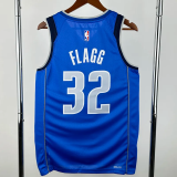 22-23 Dallas Mavericks FLAGG #32 Blue Top Quality Hot Pressing NBA Jersey