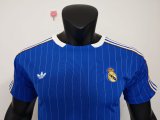 25-26 RMA Blue Special Edition Player Version Training Shirts 1:1 Thai Quality