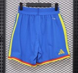 2026 Colombia Blue Player Version Shorts Pants (球员短裤)