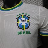 26-27 Brazil White Casual Edition Player Version Soccer Jersey