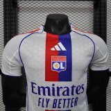 25-26 Lyon Home Player Version Soccer Jersey