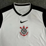 25-26 Corinthians White Special Edition Fans Soccer Jersey