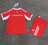 25-26 Bayern Home Special Edition Font Kids Soccer Jersey（儿童印特别版字体）