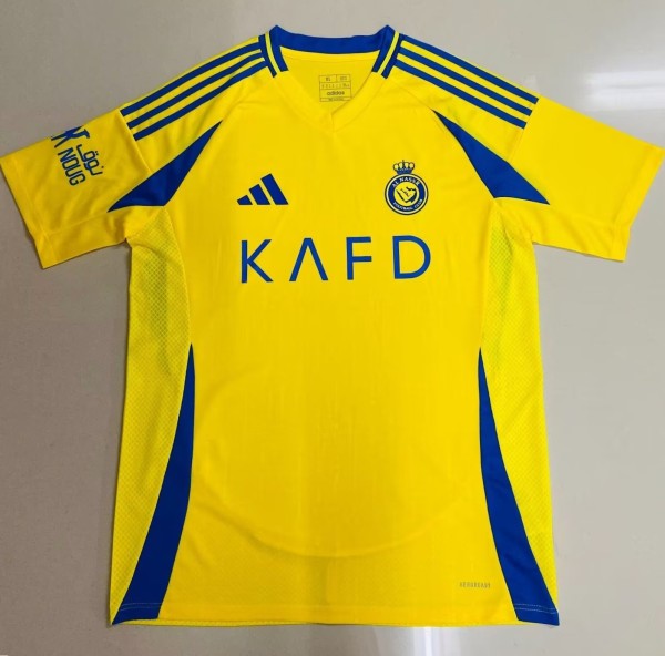24-25 Al-Nassr FC Home Fans Version Soccer Jersey