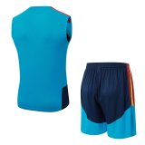 2026 AD Blue High Quality Player Version Training Short Suit (球员套装)