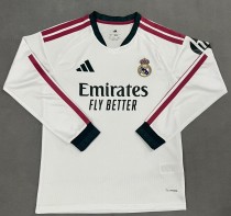 2026 RMA Home Long Sleeve Fans Soccer Jersey (长袖)