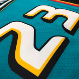 22-23 Pistons IVEY #23 Light blue Top Quality Hot Pressing NBA Jersey (Retro Logo)