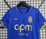 25-26 Monaco Away Fans Soccer Jersey 1:1 Thai Quality