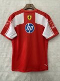2026 F1 Ferrari New Pattern Red Short Sleeve Racing Suit