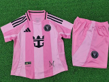 25-26 Inter Miami Home Kids Player Version Soccer Jersey
