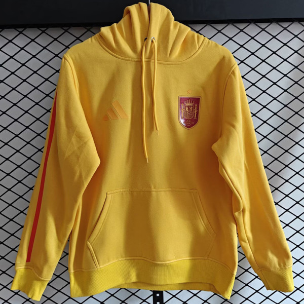 2026 Spain Yellow Hoody 黄色(加绒)