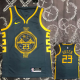 2018 WARRIORS GREEN #23 Black Gray Top Quality Hot Pressing NBA Jersey