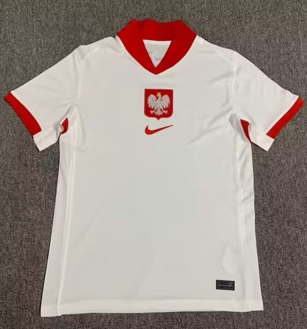 24-25 Poland Home Fans Soccer Jersey