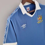 1981-1982 Man City Home Retro Soccer Jersey