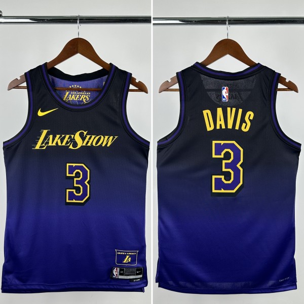 24-25 Lakers  Top Quality Hot Pressing NBA Jersey